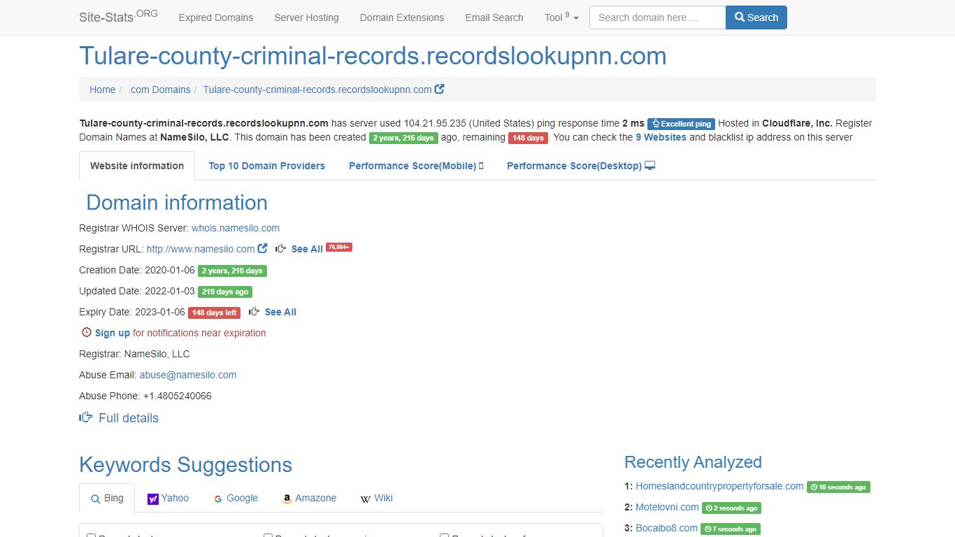 Tulare-county-criminal-records.recordslookupnn.com | 60 ...